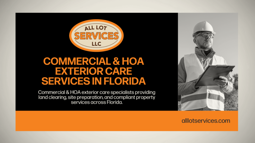 Commercial & HOA Exterior Care Services in Florida